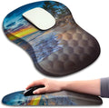 Mouse Pad Wrist Support, Ergonomic Mouse Pad by KUOSGM