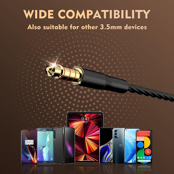 Earbuds Earphones with Microphone, 5 Pack Wired Heavy Bass Headphones, Earphone - Image 7