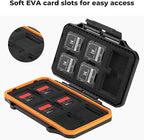 K&F Concept 24 Slots Memory Card Case, Water-Resistant Shockproof Memory Card - Image 4