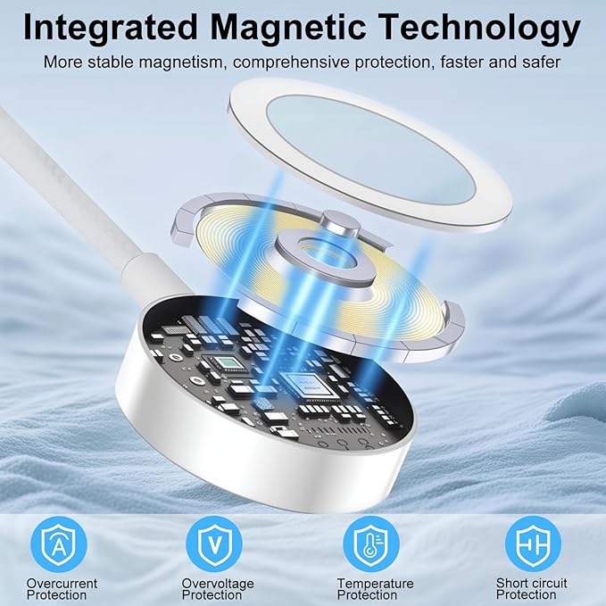 Charger Compatible for Apple Watch, 4 in 2 Multi Charging Cable for Multiple - Image 3