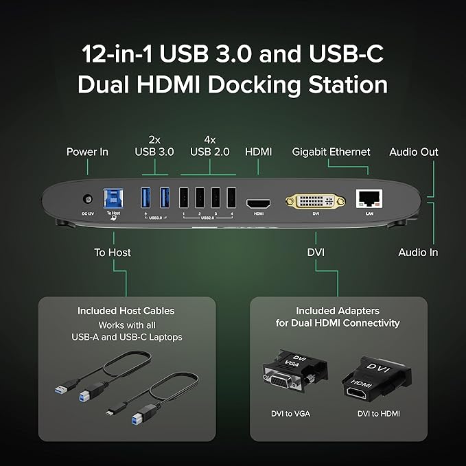 Plugable USB 3.0 Universal Docking Station - Image 2