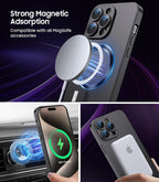 Magnetic for iPhone 15 Pro Max Case Slim Soft Silicone Bumper Shockproof - Image 2