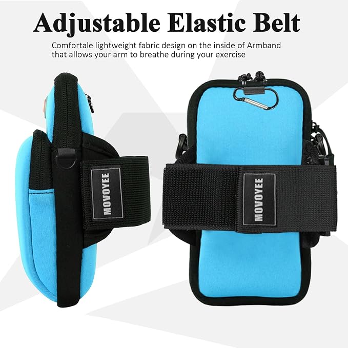 Phone Holder for Running Armband, Cell Phone Purse Crossbody for Women Men Kids - Image 5