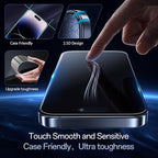 Screen Protector for iPhone 14 Pro, HD Clear, 9H Hardness, No Bubbles, Case - Image 7