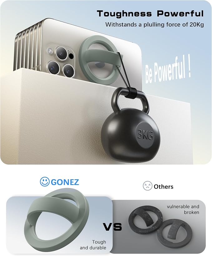 GONEZ Magnetic Phone Grip Compatible - Image 3