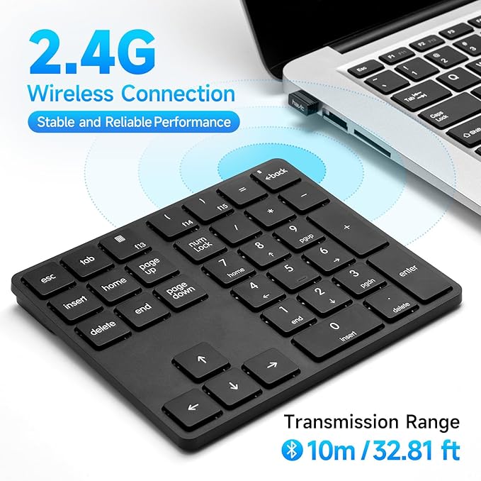 havit Wireless Number Pad for Laptop, Fully Compatible - Image 7