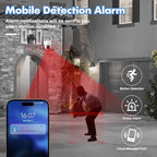 CKK 【Dual Wi-Fi, Dual Lens】 Wireless Security Camera System, AI Motion - Image 5
