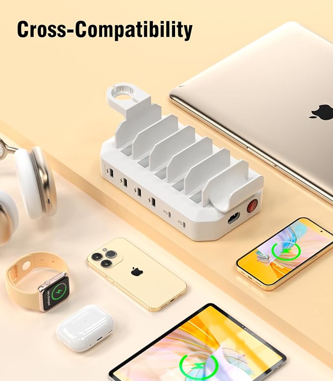 95W Fast Charging Station for Multiple Devices【UL & FCC Certified Safer - Image 8