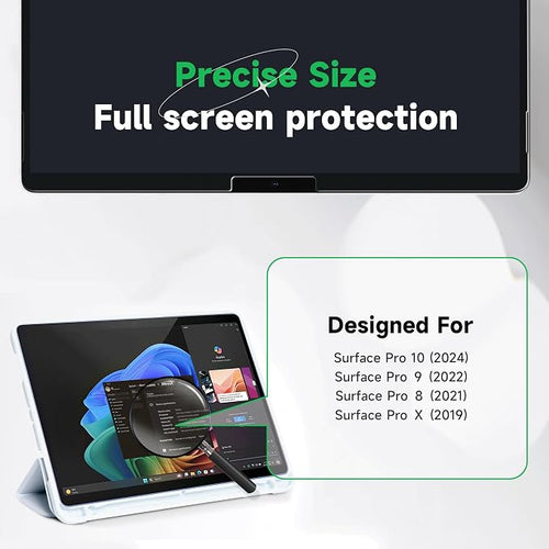 3 Pack Paper Screen Protector for Surface Pro 11/10/9/8/X -13 Inch, Draw and - Image 2