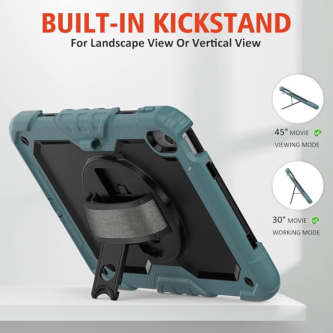 Ambison Case for iPad A16 11th/10th Generation 11"/10.9'' 2025/2022, Heavy Duty - Image 6