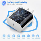 iPhone 16 Pro Charger Fast Charging 20W USB C Charger Block, iPad Pro - Image 4