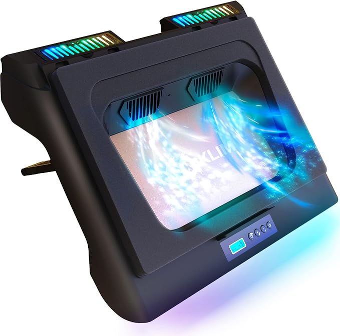KLIM Everest Laptop Cooling Pad | New | Powerful Turbo-Fan 4300 RPM Laptop by KLIMTechnologies