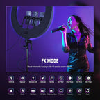 NEEWER 19" RGB LED Ring Light - Image 5