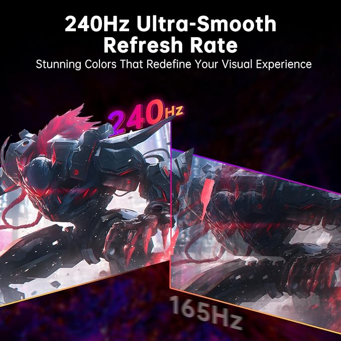 KTC 27-inch OLED Gaming Monitor | QHD 2560x1440P | 240Hz 0.03ms GTG | 1.5M:1 - Image 3
