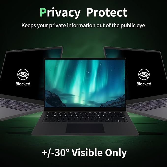 Laptop Privacy Screen 16 Inch, Laptop Screen Privacy Shield 16:9 Aspect Ratio - Image 4