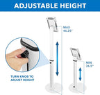 Mount-It! Universal Tablet Floor Kiosk | Theft-Deterrent Tablet Stand | - Image 6