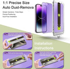 9H Tempered Glass, Anti-Glare, Full Coverage, Anti-Fingerprint, Auto Dust - Image 3