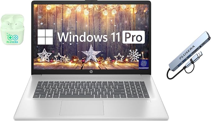 HP 17.3" Business Laptop Computer, 64GB RAM 2.2TB Storage, 10-Core Intel Core i5 by HP