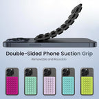 2PACK Silicone Double Sided Suction Phone Case Mount, Detachable Hands Free & - Image 6