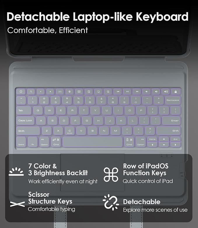 Nillkin Carry Go Keyboard Case for iPad Air 13 inch - Image 4