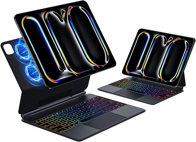 iPad Pro 13 Inch Case with Keyboard by IOASST