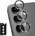 for Samsung Galaxy S25 Camera Lens Protector, Individual Metal Ring Tempered by Btscase