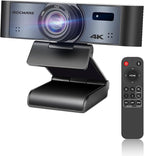 ROCWARE 4K Webcam with Remote, RC16 Computer Camera with Microphone, 1080p by ROCWARE