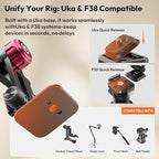 ULANZI MA51 Metal Phone Tripod Mount, Phone Clamp - Image 3