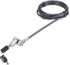 StarTech.com 3-in-1 Universal Laptop Lock 6.6ft, Master Keyed Security Cable by StarTech