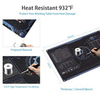 KooMall 36x24 Inch Anti Static Rubber Mat Kit - Image 7