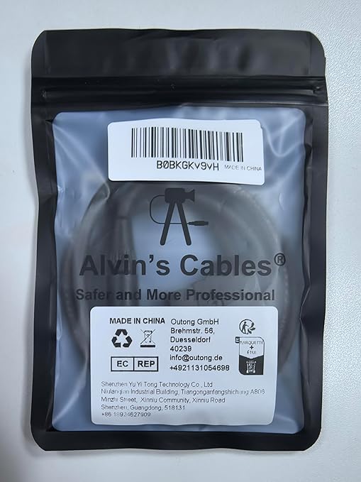 Alvin's Cables M12 8 Pin Male to RJ45 Shielded Ethernet Cable M12 X Coded 8 - Image 8