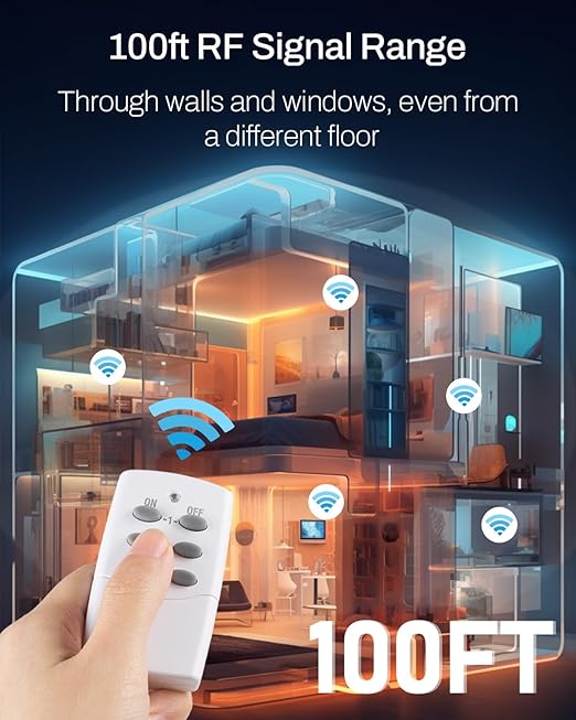 HBN Wireless Remote Control Outlet - Image 2
