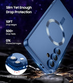 Magnetic for Samsung Galaxy S25 Case Slim Soft Silicone Bumper Shockproof - Image 5