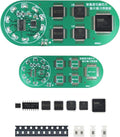 Soldering Practice Kit DIY Circular Red LED SMD Circuit Kit Learn Soldering Kit by Yidab