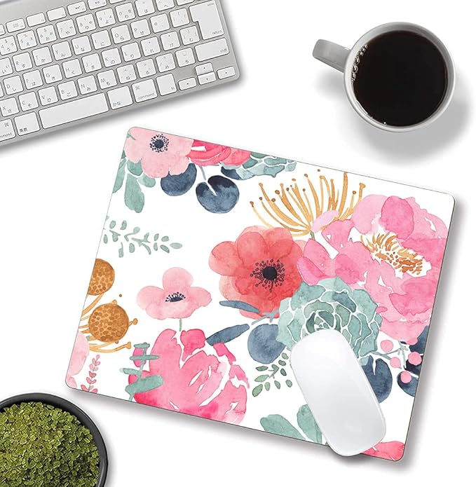 Mouse Pad, Premium-Textured Mouse Mat, Non-Slip Rubber Base Mousepad - Image 4