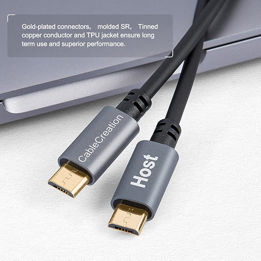 CableCreation Micro USB to Micro USB Coiled Cable 0.56ft to 4ft, Coiled Micro - Image 7