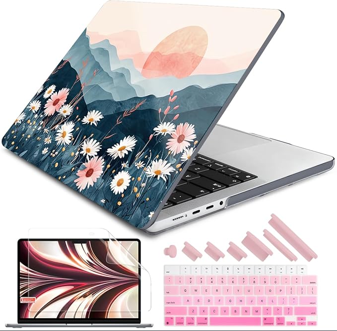 DONGKE for M4 MacBook Pro 16 Inch Case 2024 2023 2021 A3403 A3186 M3 A2991 M2 by DONGKE