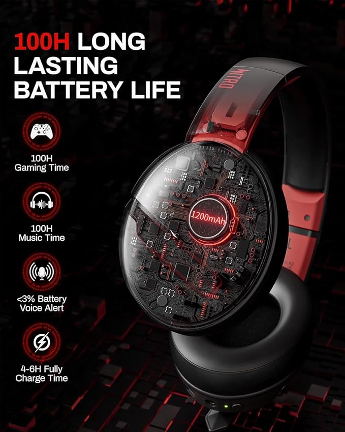 acer Wireless Gaming Headset, PS5 Headset - Image 7