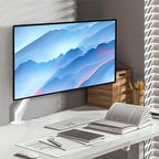 Gas Spring Monitor Arm 32 Inch, Adjustable Single Monitor Desk Mount - Image 6