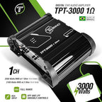 Timpano TPT-3000 1 Ohm Compact Amplifier 3000 Watts, 1 Channel, Full Range Amp - Image 2