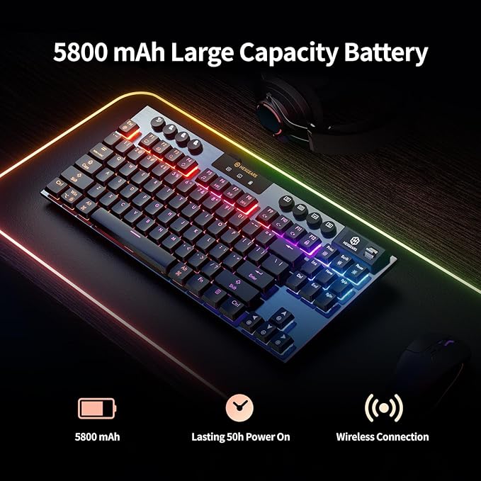 Hexgears Immersion A3 Low-Profile Wireless Mechanical Keyboard, TKL - Image 7