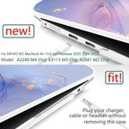 TWOLSKOO Compatible with M4 MacBook Air 13.6 inch Case 2025-2022 Release M4 - Image 3