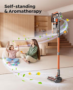 Fieety Cordless Vacuum Cleaner, 600W/50KPa/65Min Runtime Stick Vacuum - Image 6