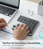 Nulea Wireless Number Pad Bluetooth 5.0 & 2.4G Portable Numeric Keyboard - Image 8