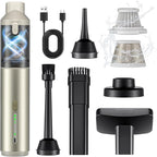 Car Vacuum Portable with 16000Pa Powerful Suction, Handheld Vacuum Cordless by Unknown