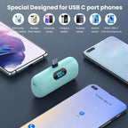 Samll Portable Charger for iPhone 16/15 Series, 5000mAh 3A PD USB C Power Bank - Image 3