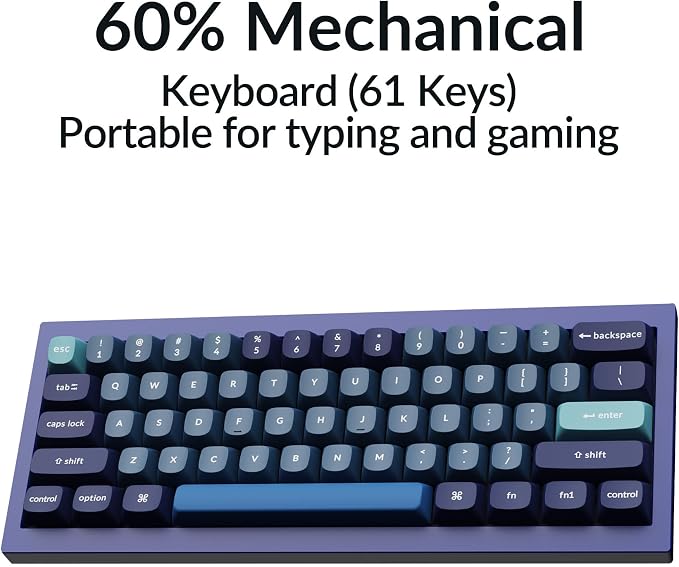 Keychron Q4 Wired Custom Mechanical Keyboard, 60% Layout QMK/VIA Programmable - Image 6