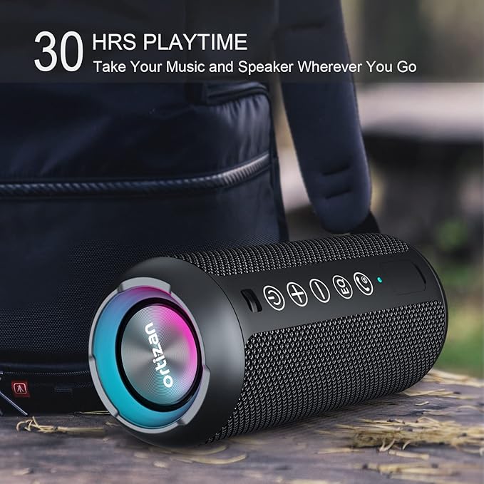 Ortizan Portable Bluetooth Speaker, IPX7 Waterproof, Big Sound and Deep Bass - Image 7
