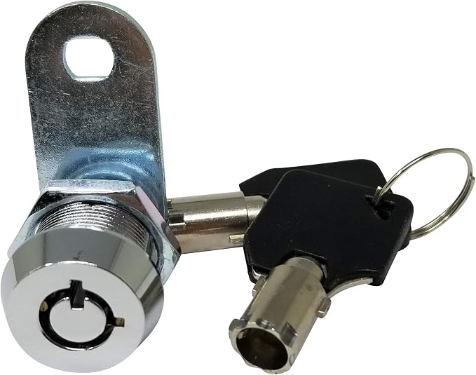 Admiral Locks Tubular Cam Lock, Keyed Alike Removable Key RV Compartment - Image 3