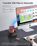 ORICO Hard Drive Docking Station Dual Bay USB 3.0 to SATA - Image 6